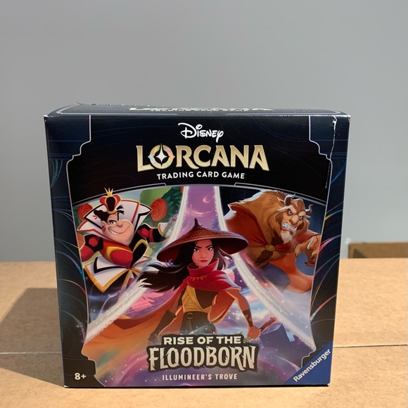 NEW Disney Lorcana TCG Rise of the Floodborn Illumineer's Trove Box SEALED - Picture 5 of 6